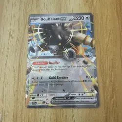 Bouffalant ex 077/086 Double Rare White Flare Pokemon Holo Near Mint - Image 1