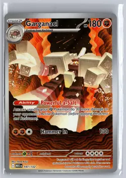GARGANACL 147/132 ILLUSTRATION RARE MEGA EVOLUTION POKEMON - Image 1