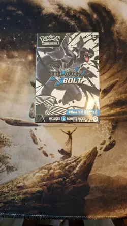 Pokemon TCG Scarlet & Violet Black Bolt Booster Bundle (6 Packs) Factory Sealed - Image 1