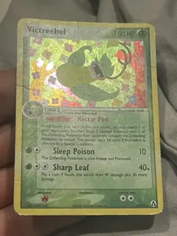 Pokemon TCG - Victreebel 13/92 Holo Rare - 2006 EX Legend Maker - HP - Image 2