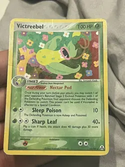 Pokemon TCG - Victreebel 13/92 Holo Rare - 2006 EX Legend Maker - HP - Image 3