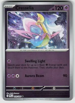 CRESSELIA 039/094 PHANTASMAL FLAMES UNCOMMON REVERSE HOLO POKEMON - Image 1