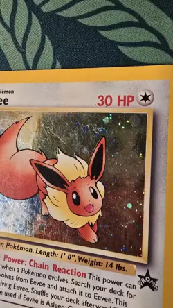 Eevee 11/53 Wotc Black Star Promo 2000 Holo Pokemon Heavily Played - Image 5