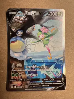 Pokemon TCG Hisuian Lilligant v Astral Radiance Holo Ultra Rare Card 163/189 - Image 1