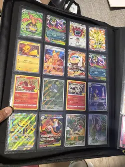16 Pokemon Card Binder/Lot Range of Cards Old-New - Image 1