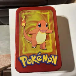Charmander - Pokemon Topps TV Animation Edition Tin - Tin Only, No Cards - Image 1