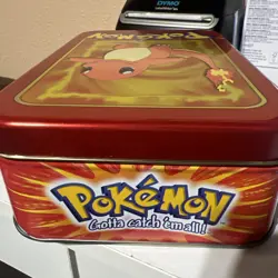 Charmander - Pokemon Topps TV Animation Edition Tin - Tin Only, No Cards - Image 4