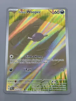 Wooper 221/193 Pokemon SV02: Paldea Evolved Holo Illustration Rare - Image 1