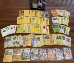 Pokemon TCG Crown Zenith Lot of 500+ Cards Radiant, V, Holos, Reverse + Tin - Image 1