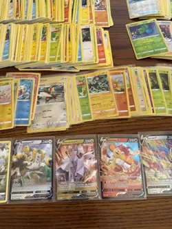 Pokemon TCG Crown Zenith Lot of 500+ Cards Radiant, V, Holos, Reverse + Tin - Image 3