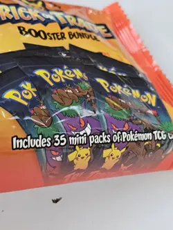 Pokemon 2024 TCG Trick or Trade Booster Bundle 35 Mini Packs Sealed New - Clean - Image 3