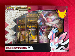 POKEMON CELEBRATIONS LANCE'S CHARIZARD V + DARK SYLVEON V COLLECTION BOXES - Image 2