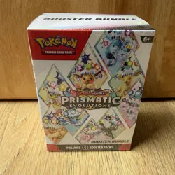 Pokemon Scarlet Violet Prismatic Evolutions Booster Bundle Factory Sealed 6 pack - Image 3