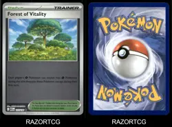 FOREST OF VITALITY 117/132 UC MEGA EVOLUTION POKEMON REVERSE HOLO NM/M - Image 3