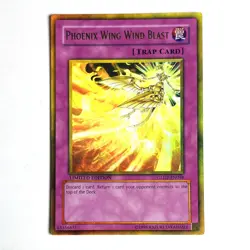 Phoenix Wing Wind Blast LP Gold Rare GLD2-En048 Yu-Gi-Oh! TCG See Photos - Image 1