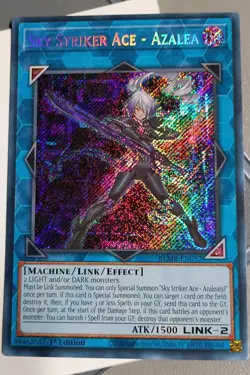 Yu-Gi-Oh! Sky Striker Ace-Azalea BLMR-EN052 Secret Rare 1st Ed NM - Image 1
