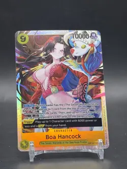 Boa Hancock OP14-112 SR The Azure Sea’s Seven Foil One Piece TCG English NM - Image 1
