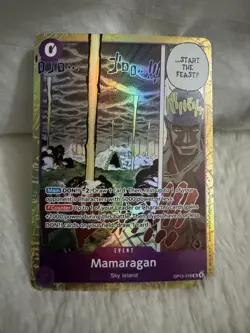 One Piece Card Game Mamaragan Event OP15-078 Sky Island Foil English - Image 1