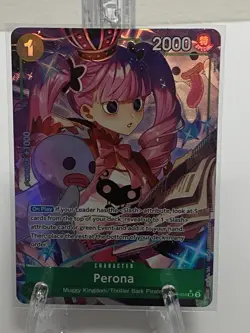 One Piece CCG Perona Character Card OP12-034 2000 Power (Alt Art) - Image 1