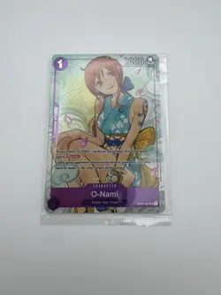 One Piece O-Nami OP05-062 Illustration Box Promo Volume 1 English SEALED - Image 1