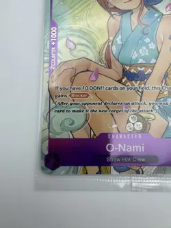 One Piece O-Nami OP05-062 Illustration Box Promo Volume 1 English SEALED - Image 4
