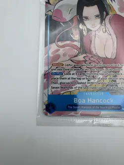 Boa Hancock ST17-004 SR Full Art One Piece Illustration Box Vol. 1 PROMO SEALED - Image 4