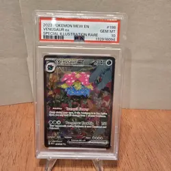 Venusaur ex PSA 10 2023 Pokemon SV 151 #198/165 Special Illustration Rare 6543 - Image 1