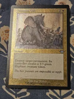 Generous Gift Foil Etched - Retro Frame Modern Horizons 2 Magic MTG - Image 3