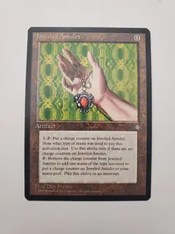 MTG Magic Jeweled Amulet Ice Age NM - Image 1