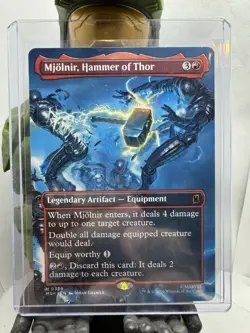 Mjolnir, Hammer of Thor (Borderless) (0339) Marvel Super Heroes Regular - Image 1