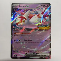 Pokemon - Latias ex - Stamped - 076/191 - SV Surging Sparks - Promo Card - Image 1