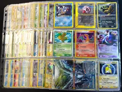 Lot of 135 ALL HOLO Vintage Pokemon Card Binder Collection - Image 1