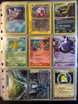 Lot of 135 ALL HOLO Vintage Pokemon Card Binder Collection - Image 2