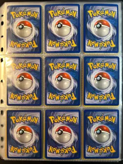 Lot of 135 ALL HOLO Vintage Pokemon Card Binder Collection - Image 5