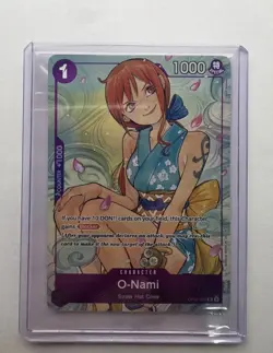 O-Nami (Illustration Box Vol.1) OP05-062 One Piece Promotion Cards Foil SEALED - Image 1