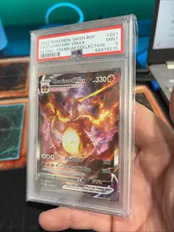 2022 Pokemon Charizard VMAX SWSH261 Sword & Shield Promo Holo Card Psa 9 - Image 3