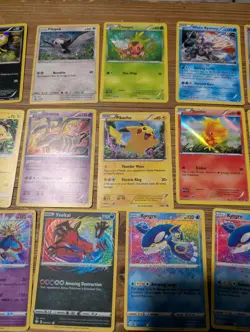 Pokemon TCG 14 Card Holo/Reverse Holo Lot - Pikachu, Kyogre, Giratina - Image 3