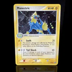 Manectric 7/106 EX Emerald 2005 Holo Rare Pokemon Card TCG NM - Image 1