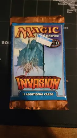 MTG MAGIC THE GATHERING INVASION ENGLISH BOOSTER PACK 15 CARDS WOTC - Image 1