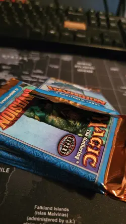 MTG MAGIC THE GATHERING INVASION ENGLISH BOOSTER PACK 15 CARDS WOTC - Image 3