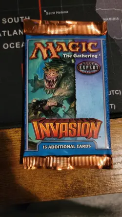 MTG MAGIC THE GATHERING INVASION ENGLISH BOOSTER PACK 15 CARDS WOTC - Image 4