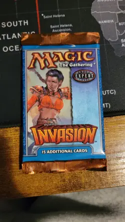 MTG MAGIC THE GATHERING INVASION ENGLISH BOOSTER PACK 15 CARDS WOTC - Image 5