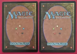 MTG Dark Ritual x2 - Tempest Vintage Magic The Gathering 2 Dark Rituals LP - Image 2