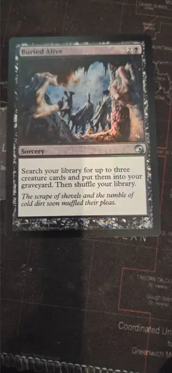 MtG Buried Alive Foil Graveborn - Image 1