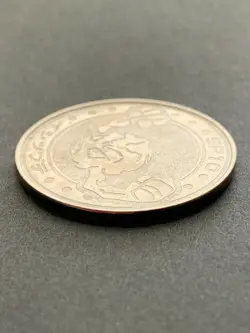 Geodude medal coin Meiji Juice Pokemon Japanese NINTENDO VERY RARE - Image 3