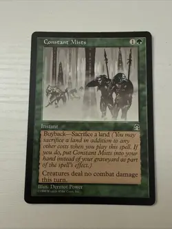 MTG Constant Mists - Stronghold - LP Uncommon - Magic The Gathering - Image 1
