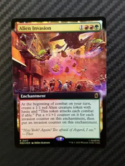 Alien Invasion Marvel Super Heroes Foil - Image 1