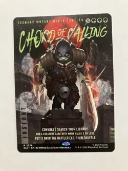 Chord of Calling (# 2376) MTG - Secret Lair X TMNT - Regular - NM - Image 1