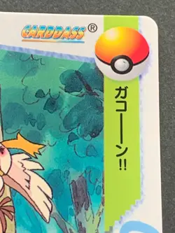 Pokemon Carddass Farfetch'd & Keita NO.60 Anime collection Pokemon TCG Japanese - Image 3