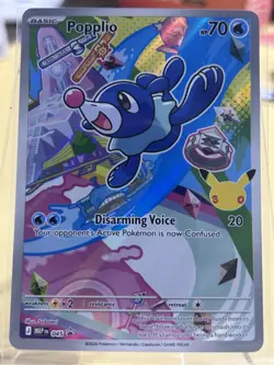 Popplio 045 McDonald's Collection 2026 Promo Holo Pokemon TCG EN - Image 1
